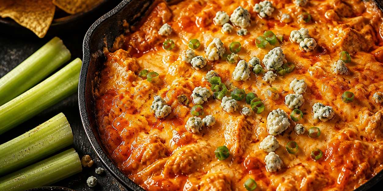 Zesty Buffalo Chicken Dip