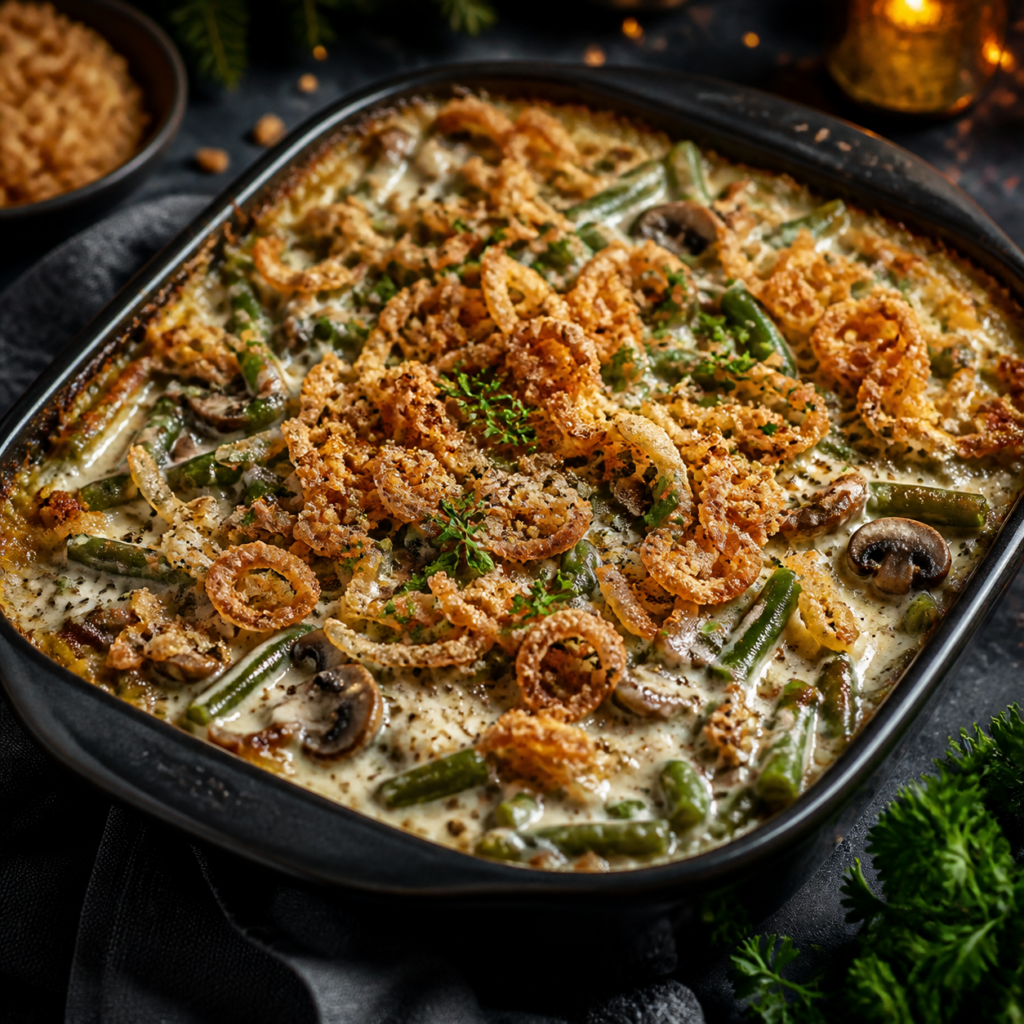 Zesty Green Bean Casserole