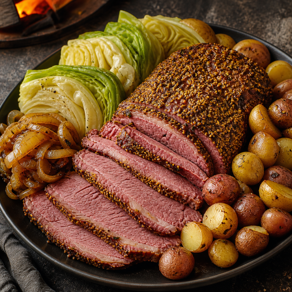 Zesty Mustard Corned Beef